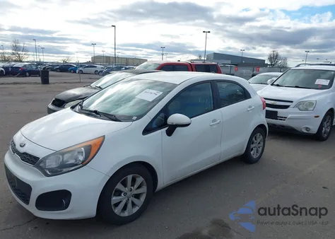 2014 Kia Rio Ex из США, поврежденный, VIN KNADN5A31E6353745